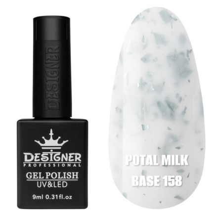 Молочна база Potal milk base 158 Designer (9 мл.) - з пластівцями юкі