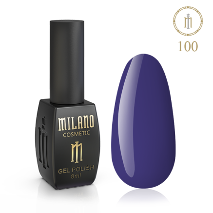 Гель лак MILANO 8 мл № 100 (Деним)