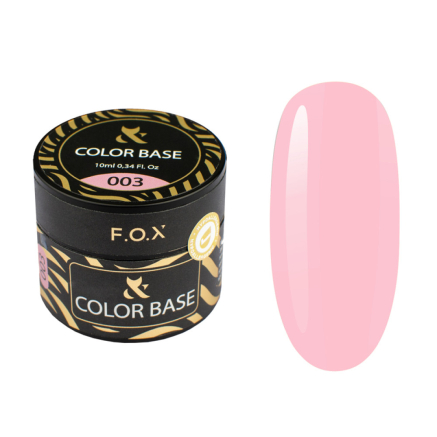 База цветная F.O.X Color Base 003. персиковая роза. 10 мл (2100994244003)
