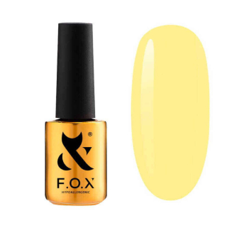 Гель-лак F.O.X Spectrum Gel Vinyl 018 Humorist желтый. 7 мл (2100994232642)