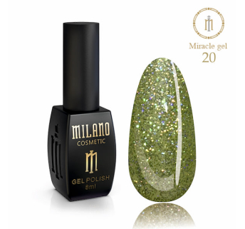 Гель лак Glame Miracle 8 мл № 20
