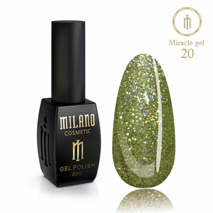 Гель лак Glame Miracle 8 мл № 20
