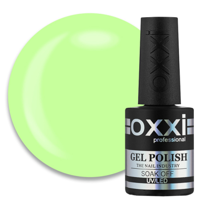 Гель-лак Oxxi Professional 322 лаймовый фреш. 10 мл (2100994220649)