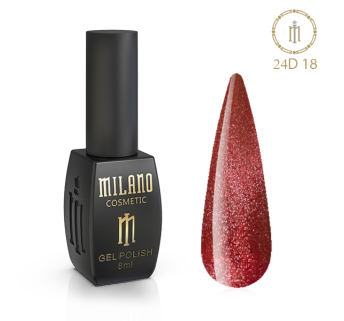Гель лак 24D Milano 8 мл № 18