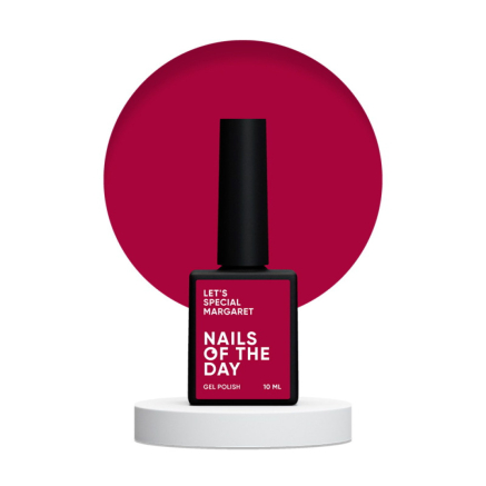 Гель-лак Nails Of The Day Lets Special Red Collection Margaret темна маджента 10 мл (4826626400002)