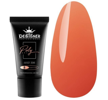Полігель 30 мл Designer Dusty Pink №8