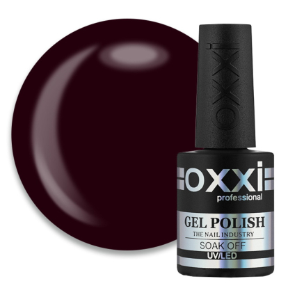 Гель-лак Oxxi Professional 278 темний сливовий. 10 мл (2000994187792)