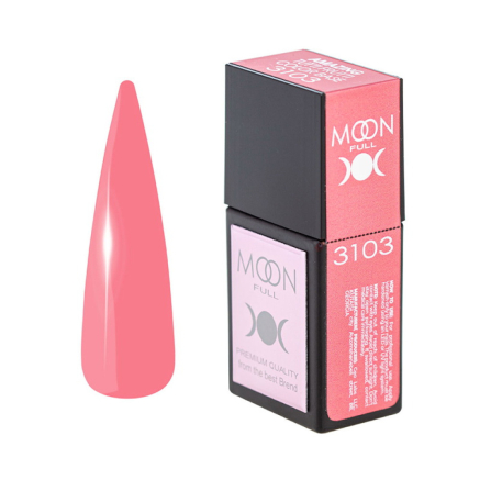 База цветная Moon Full Amazing Tutti Frutti Color Base 3103 розовый персик 12 мл (5905123023453)