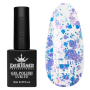Гель лак Confetti 531 Designer (9мл.) - з конфетті різних розмірів