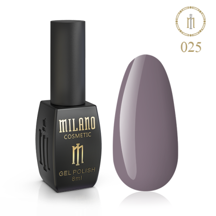 Гель лак MILANO 8 мл № 025 (Кордованський)