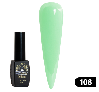 Гель лак BLACK ELITE 108, Global Fashion 8 мл