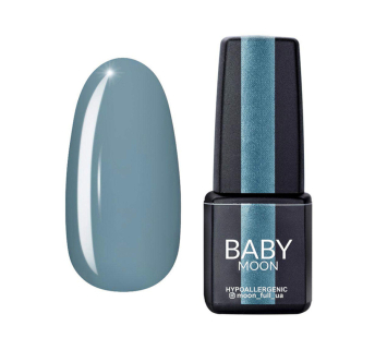 Гель-лак Baby Moon Cold Ocean 011 светло-серый с голубым подтоном. 6 мл (5908254001116)