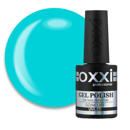 Гель-лак Oxxi Professional 228 ментолово-бирюзовый. 10 мл (2000006202956)