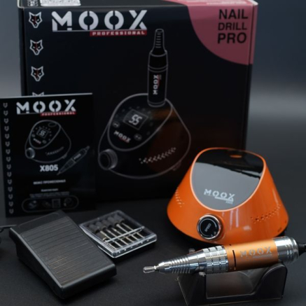 Фрезер Мокс X805 (Orange) на 55 000 об/хв. та 80W. для манікюру та педикюру