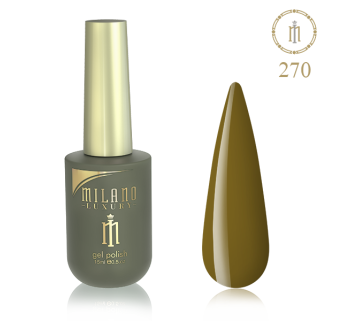 Гель лак MILANO LUXURY 10 мл № 270 (Динно-жовтий)