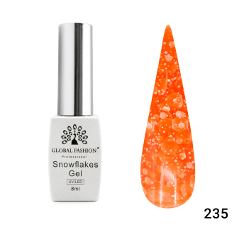 Гель лак Snowflakes 8 мл, 235