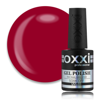Гель-лак Oxxi Professional 356 рубиново-красный. 10 мл (2100994257591)