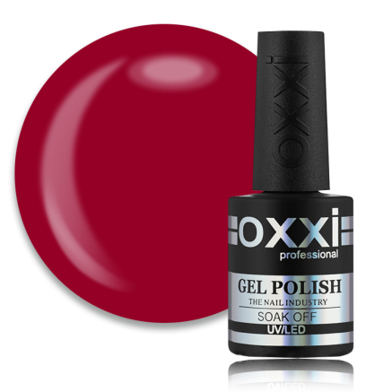Гель-лак Oxxi Professional 356 рубиново-красный. 10 мл (2100994257591)