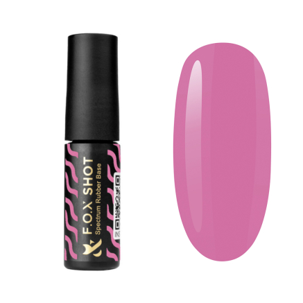Гель-лак F.O.X Shot Spectrum Gel Vinyl 080 Obsessed літній рожевий. 5 мл (2100994258536)