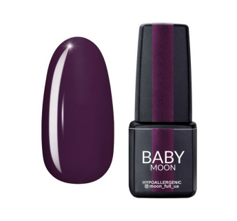 Гель-лак Baby Moon Burgundy 006 классический баклажановый. 6 мл (5908254001338)