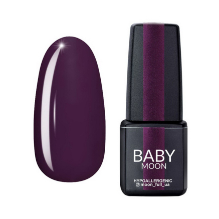Гель-лак Baby Moon Burgundy 006 классический баклажановый. 6 мл (5908254001338)