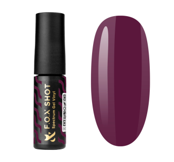 Гель-лак F.O.X Shot Spectrum Gel Vinyl 089 Lucy фиолетовый. 5 мл (2100994262281)