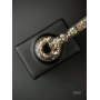 Гель лак Clow Glitter 568 Designer (9мл.) - з пластівцями хамелеон різних розмірів та гліттером