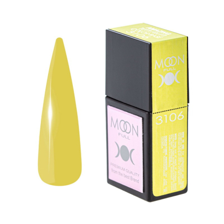 База кольорова Moon Full Amazing Tutti Frutti Color Base 3106 жовтий 12 мл (5905123023484)