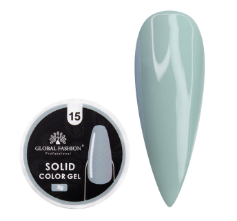 Гель-краска повышенной плотности, Solid color gel 5 гр, 15