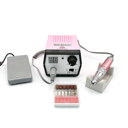 Апарат для манікюру та педикюру 35000 оборотів, ZS-713 pink