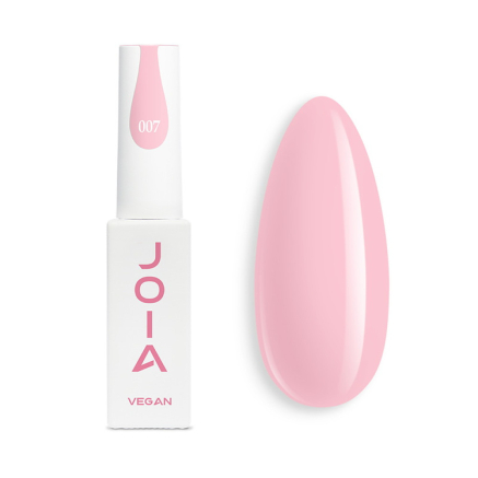 Гель-лак JOIA vegan 007 розовый сливочно-клубничный крем 6 мл (4820259340070)