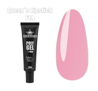 Полігель (60 мл.) Designer F14 Queen`s Lipstick
