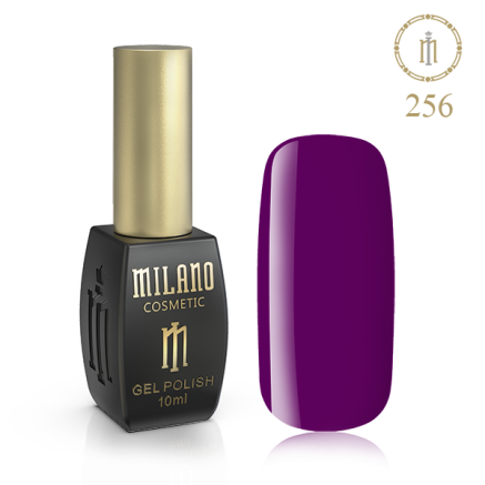 Гель лак MILANO 10ml № 256 (Амарантовый пурпурный)