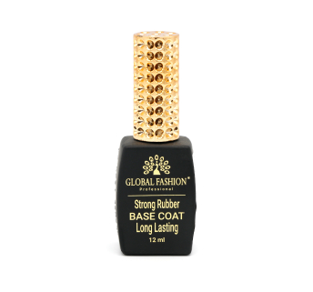 Каучуковая База для гель лака Global Fashion, Strong Long Lasting Base Coat 12 мл