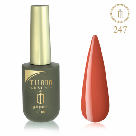 Гель лак MILANO LUXURY 10 мл № 247 (Карамельный бриз)