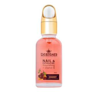 Олія для кутикули 30 мл. (Вишня №4) - Nail&Cuticle oil від Designer