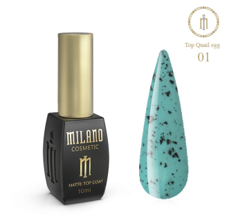 Quail Top Milano 10 мл Матовий № 01