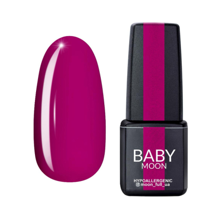 Гель-лак Baby Moon Lilac Train 001 глибокий рожевий. 6 мл (5908254000355)
