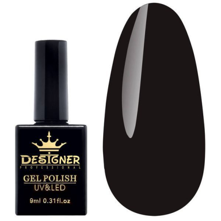 Гель-лак Designer 'Old Money' style - I267 'Чорний'