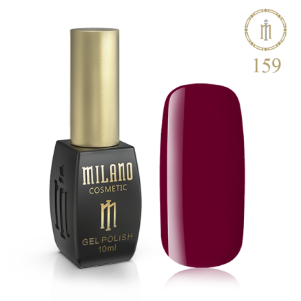 Гель лак MILANO 10ml № 159 (Кармин)