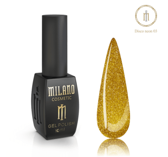 Гель-лак Milano Neon Disco Gel 03 10мл