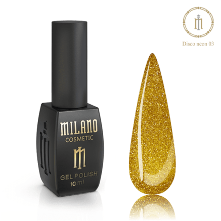 Гель-лак Milano Neon Disco Gel 03 10мл