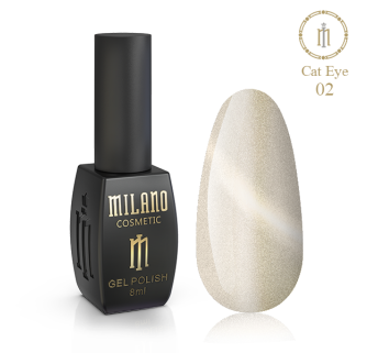Гель лак Crystal Milano 8 мл № 02