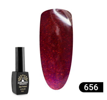 Гель лак Sexy Red, 8 мл Global Fashion 656
