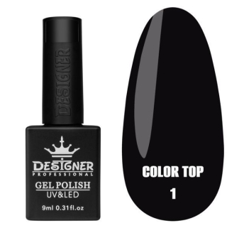 Кольорове топове покриття - Color Top 01 Designer, 9 мл. - вітражне