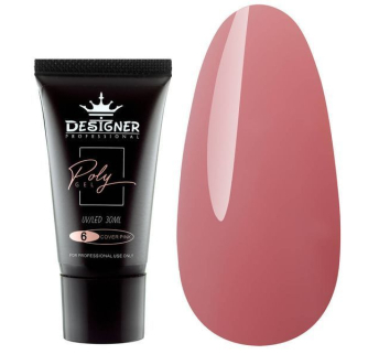 Полігель 30 мл Designer Cover Pink №6