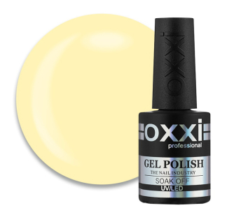 Гель-лак Oxxi Professional 191 светлый желтый. 10 мл (2000006202932)