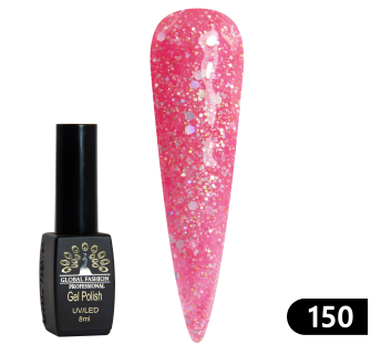 Гель лак BLACK ELITE 150, Global Fashion 8 мл