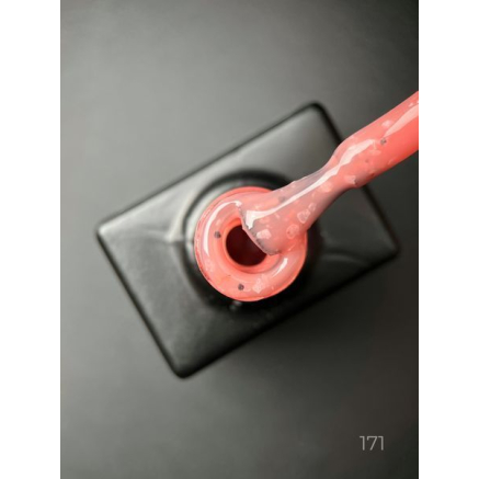 Кольорова база Marble base 171 Designer (9 мл) - з різнокольоровою поталлю