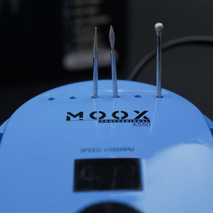 Фрезер Мокс X550 (Sky Blue) на 50 000 об/хв. та 70W. для манікюру та педикюру